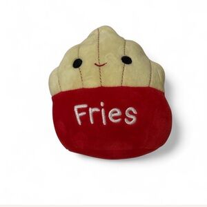 French Fries Squishmallows 6x6” Red Cream Toy